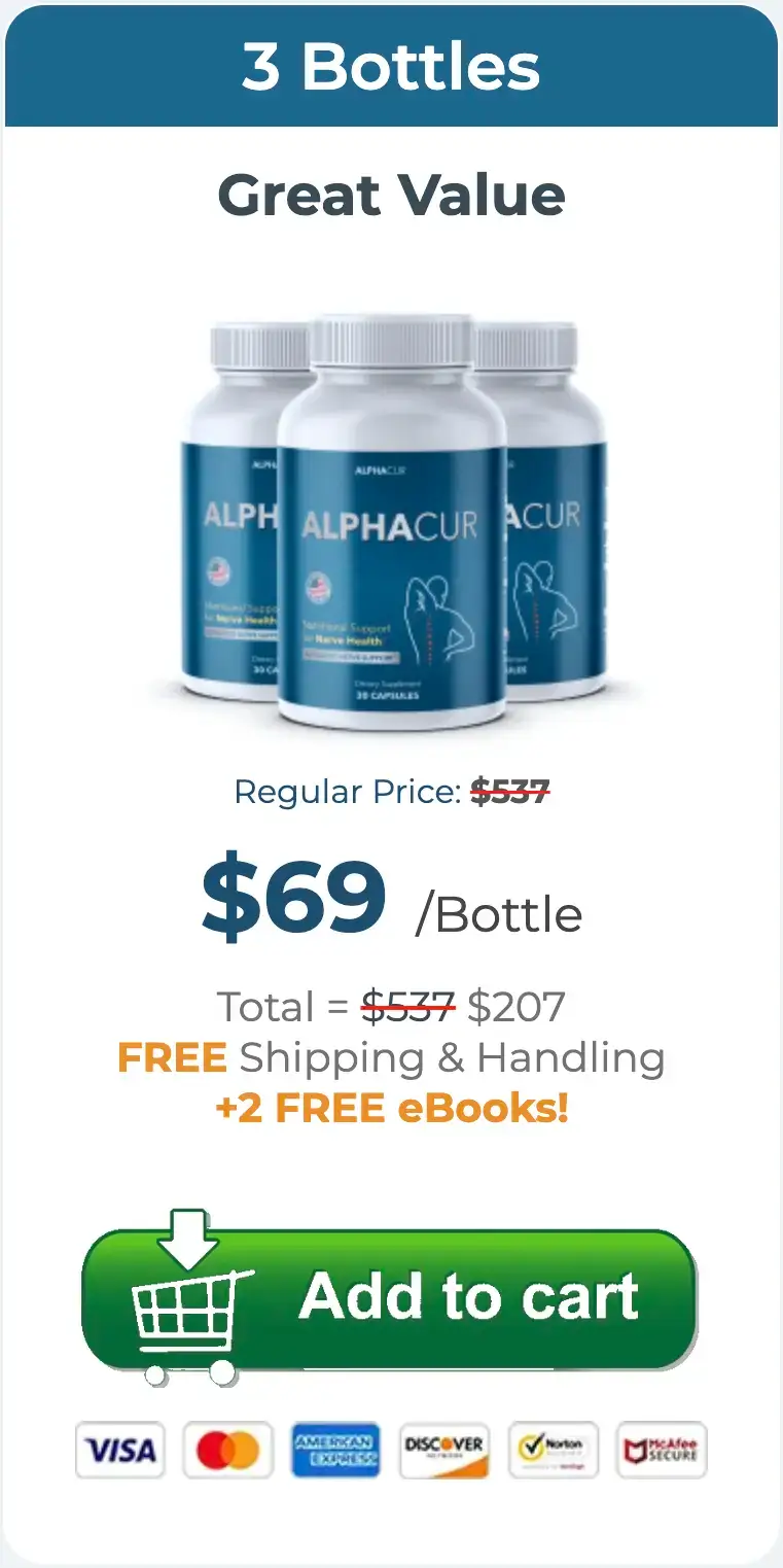 Alphacur 3 bottles
